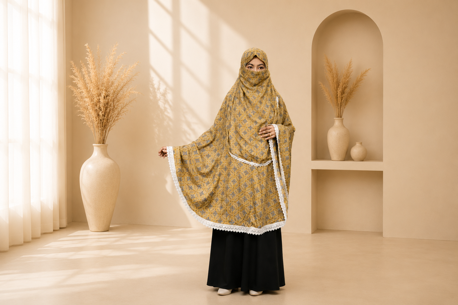 Grey Khimar